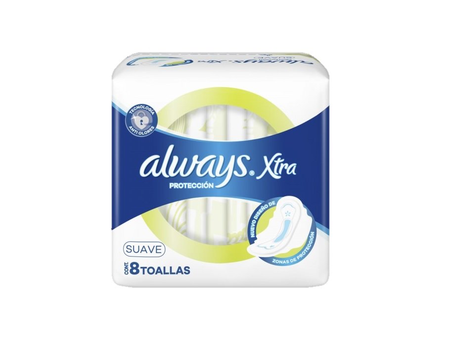 Always Proteccion Suave Xtra x8
