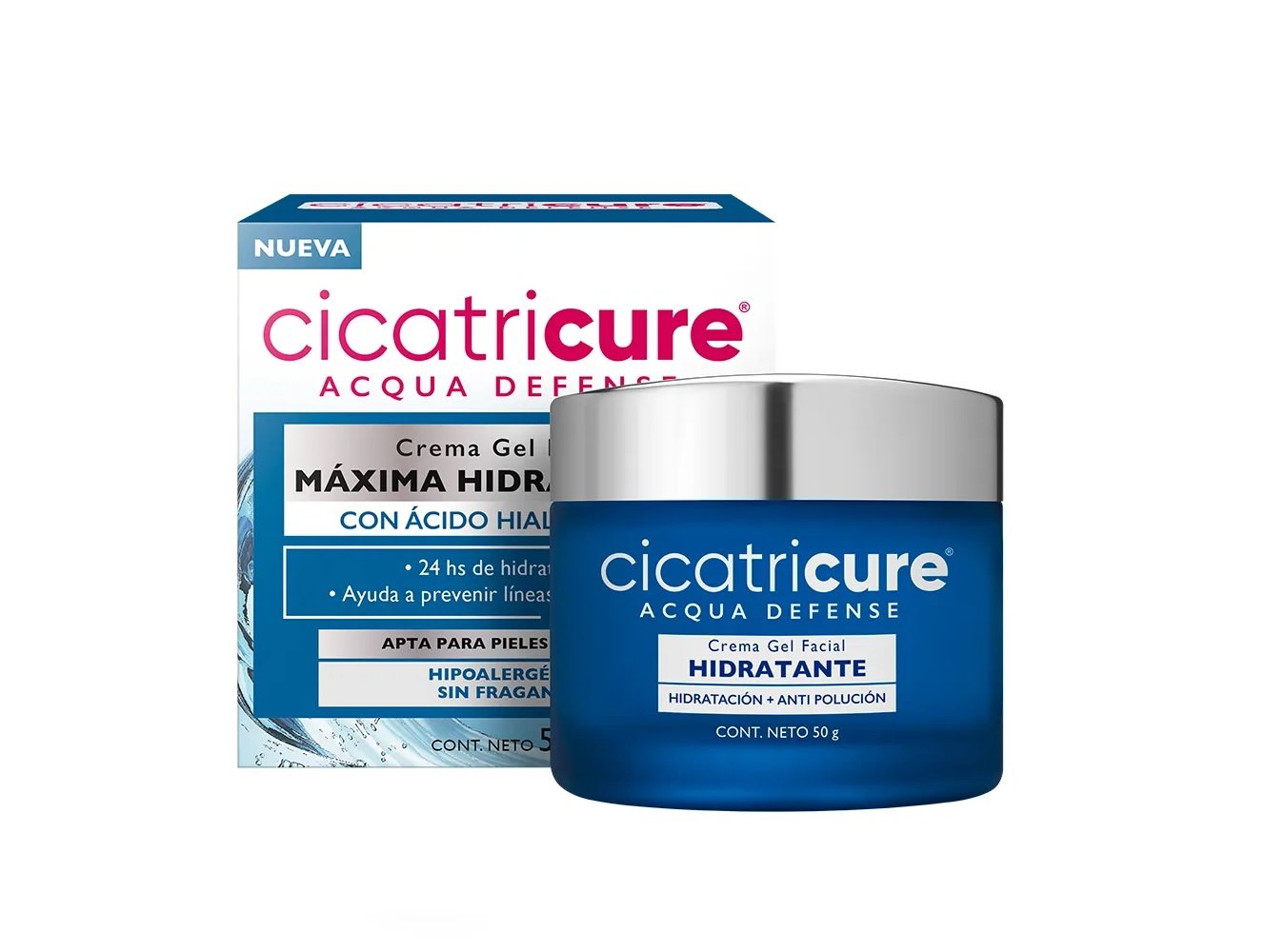Cicatricure Acqua Defense Crema Gel Máxima Hidratación