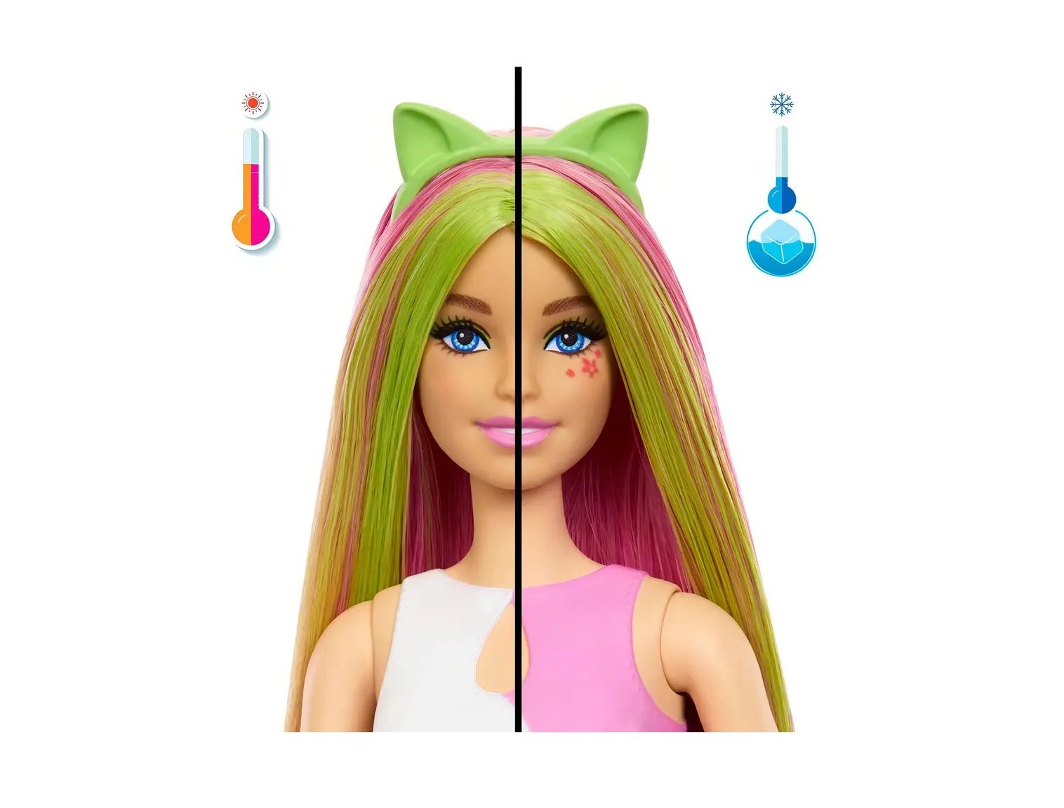 Barbie POP Reveal con Squishy pet Rosa - Imagen 2