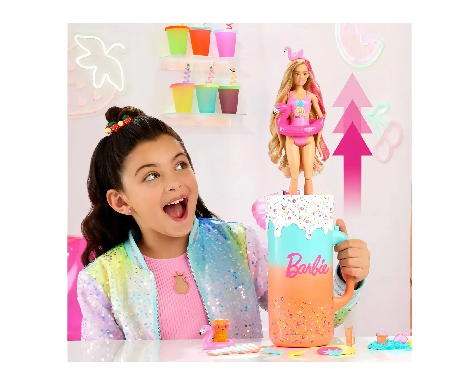 Barbie POP Reveal Rise & Surprise - Imagen 4