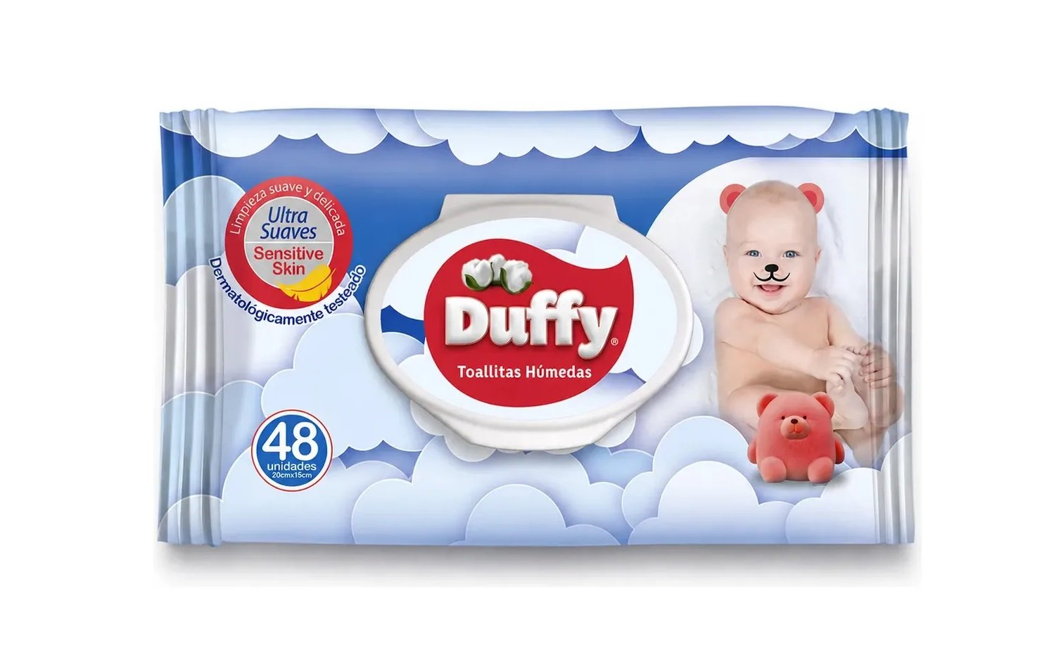 Toallitas Húmedas Duffy x48 unidades Flip Tap