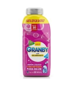 Jabon Líquido Granby Concentrado Rosas x500ml