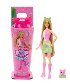Barbie POP Reveal con Squishy pet Rosa