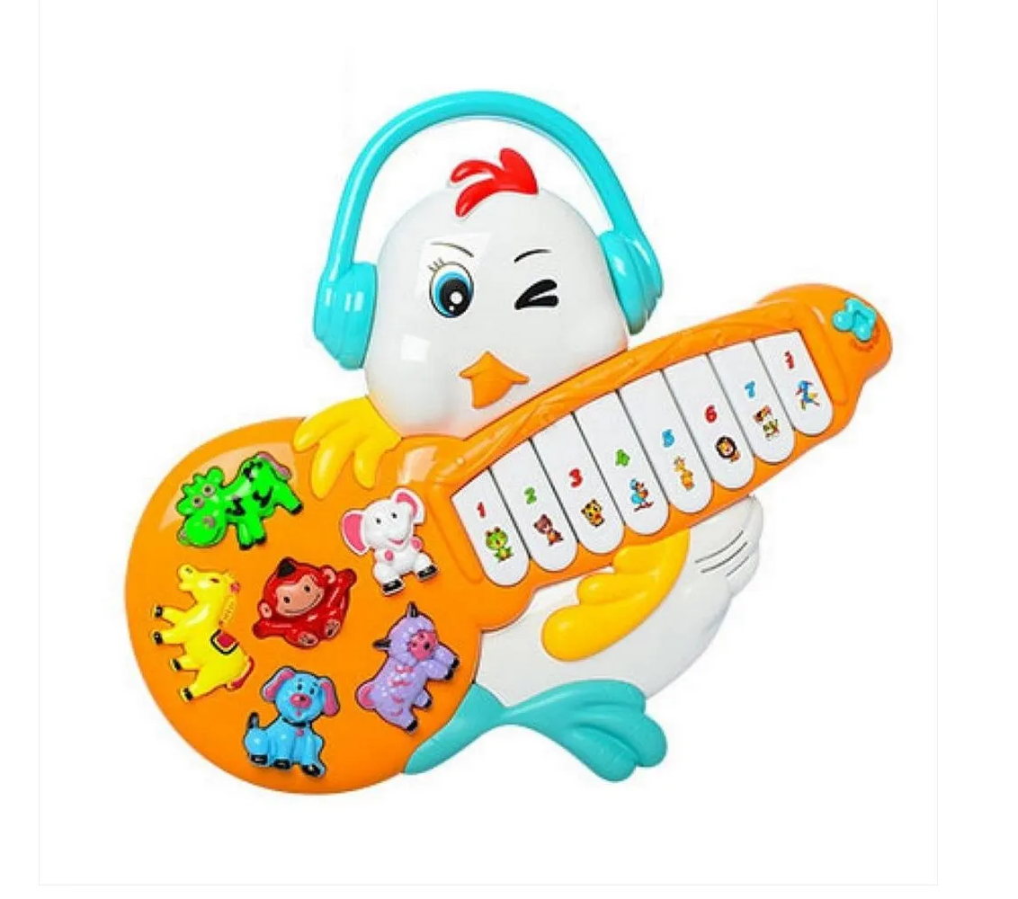 Piano Musical Didáctico Pollito para Bebés con Sonidos