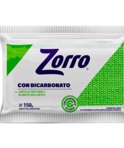 Zorro Jabón Blanco con Bicarbonato