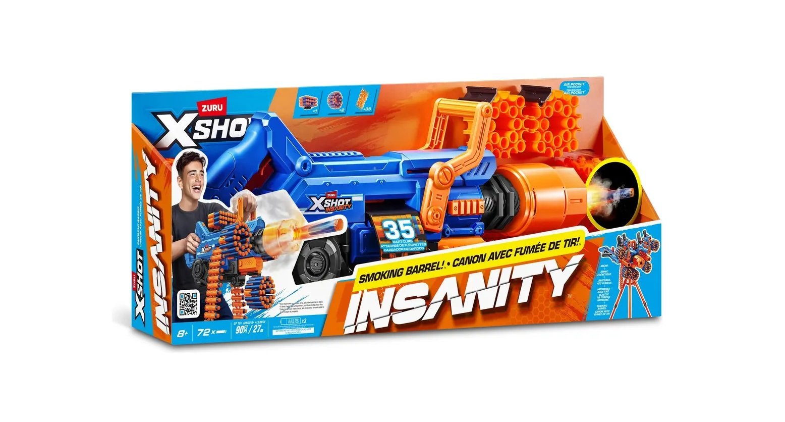 X-Shot Insanity Smoking Barrel