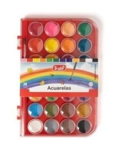Acuarelas Trabi x28 + Pincel