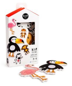 Djur Friends- Animales de Goma Eva para el baño Tropical