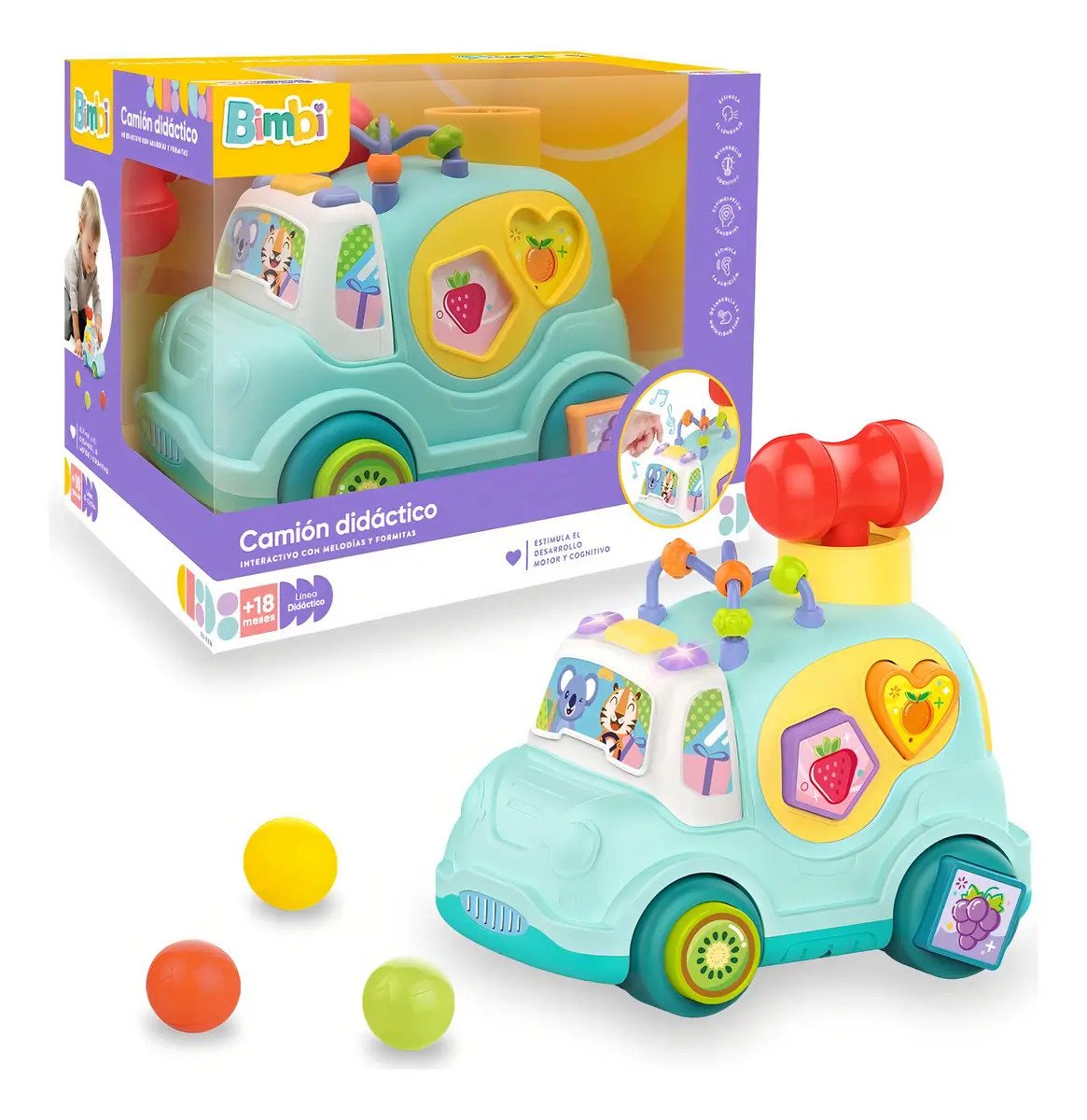 Bimbi Camión Didáctico con melodias