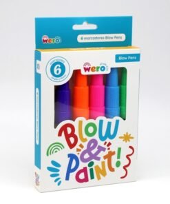 Wero Blow Pens+ Stencils- Set x6 Marcadores