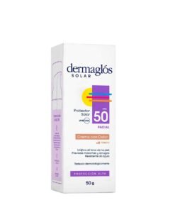 Dermaglós Solar FPS 50 Crema con color tono 2