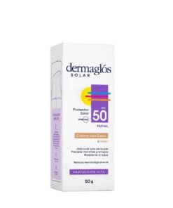 Dermaglós Solar FPS 50 Crema con color tono 1