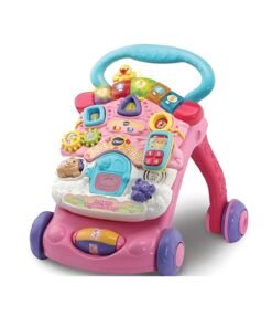 Andador Vtech Andandin 2 en 1 Rosa con Panel Musical