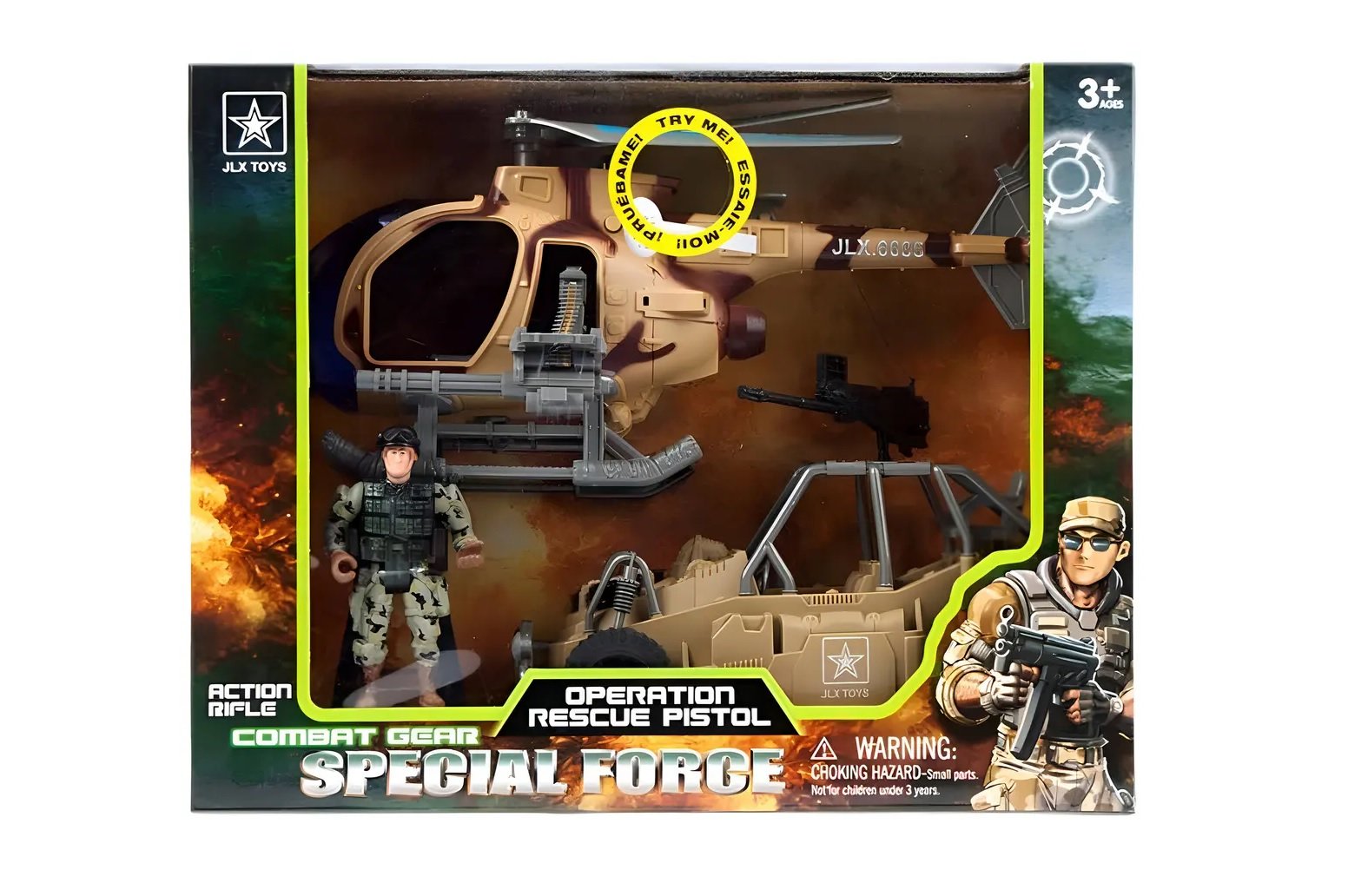 Special Force Set Combat Gear Vehiculos