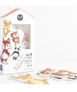 Djur Friends- Animales de Goma Eva para el baño Bosque