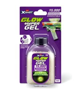 Zuru Xshot Glow Hyper Gel Municiones Botella x15.000