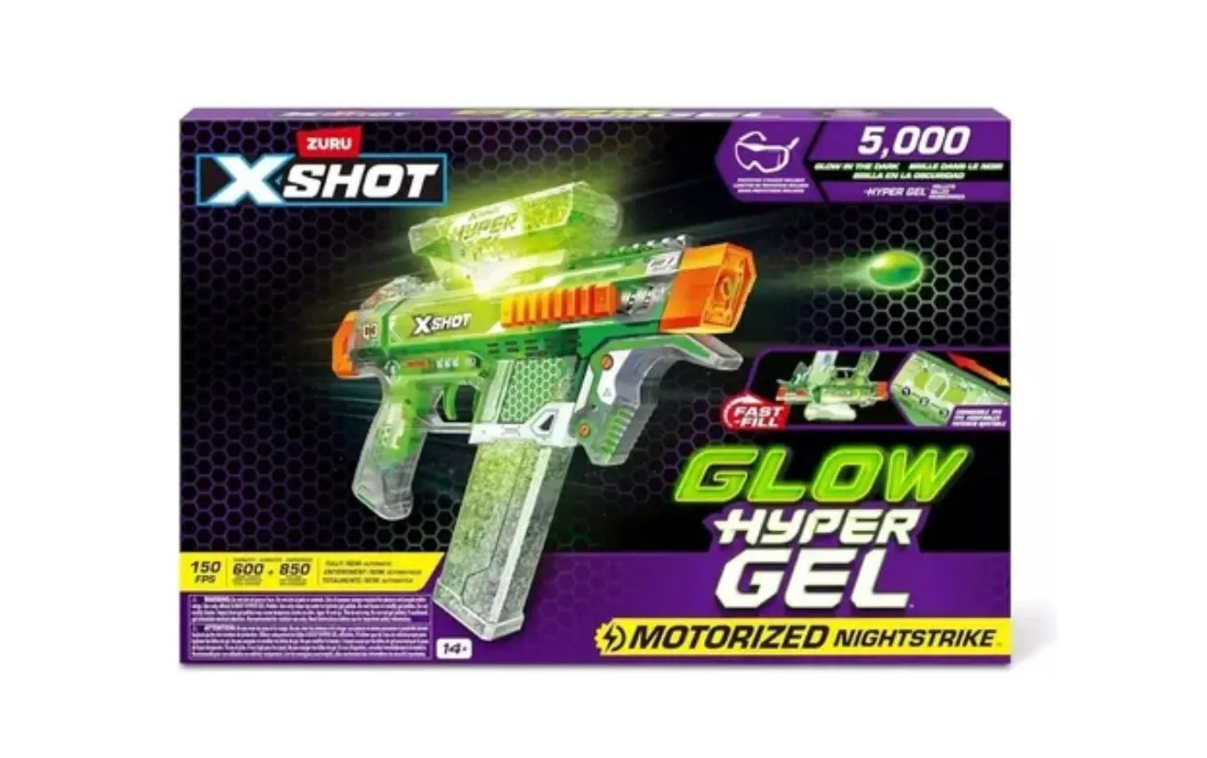 Glow Hyper Gel Pistola Glow in the Dark