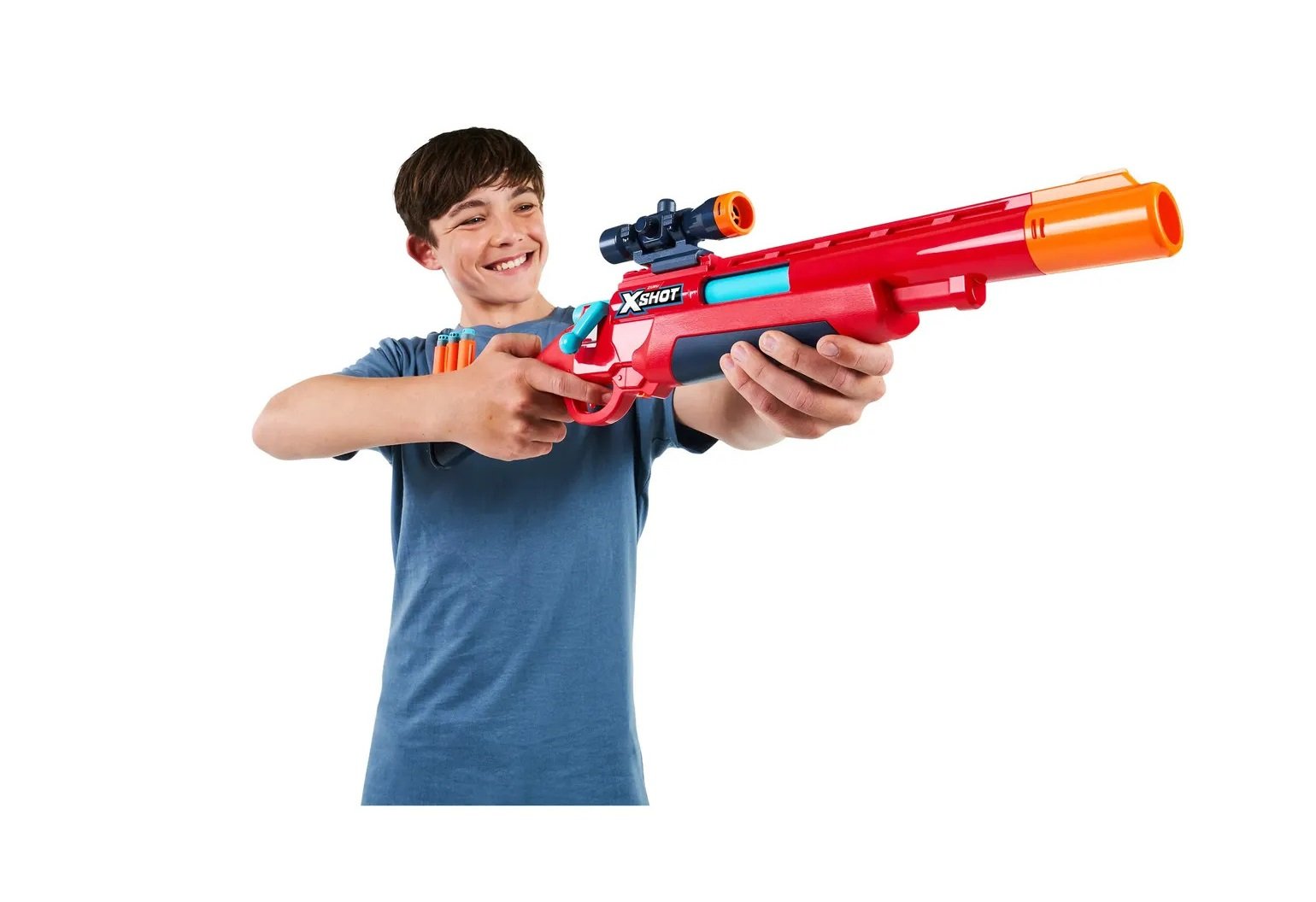 X-Shot Ejector Shell Rifle de Dardos - Imagen 4