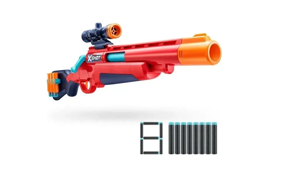 X-Shot Ejector Shell Rifle de Dardos - Imagen 2