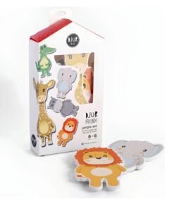Djur Friends- Animales de Goma Eva para el baño Jungla