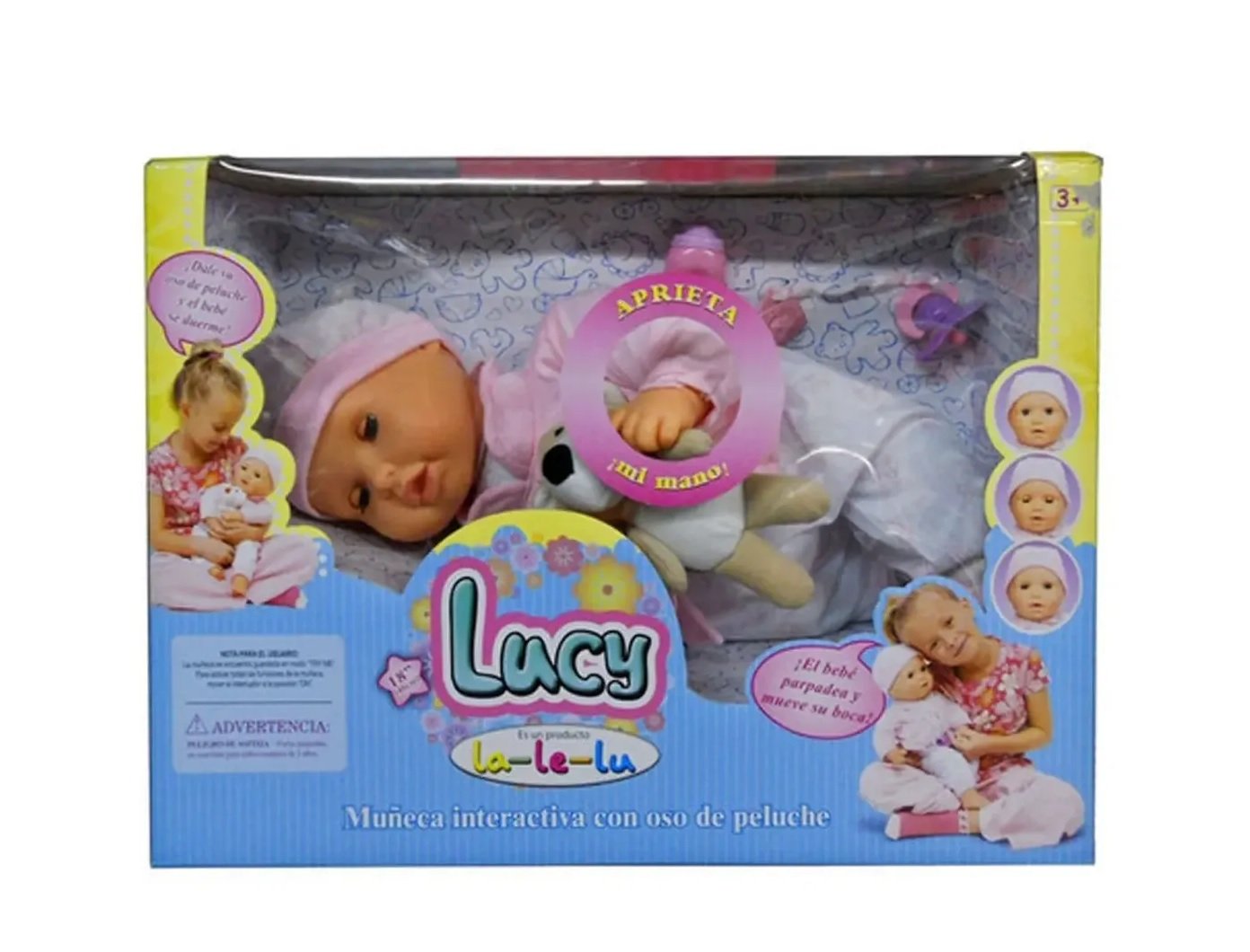 Lucy con Osito Bebote - Lalelu - Imagen 2