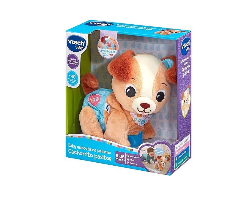 VTech Cachorrito Pasitos Baby Mascota de Peluche - Imagen 3