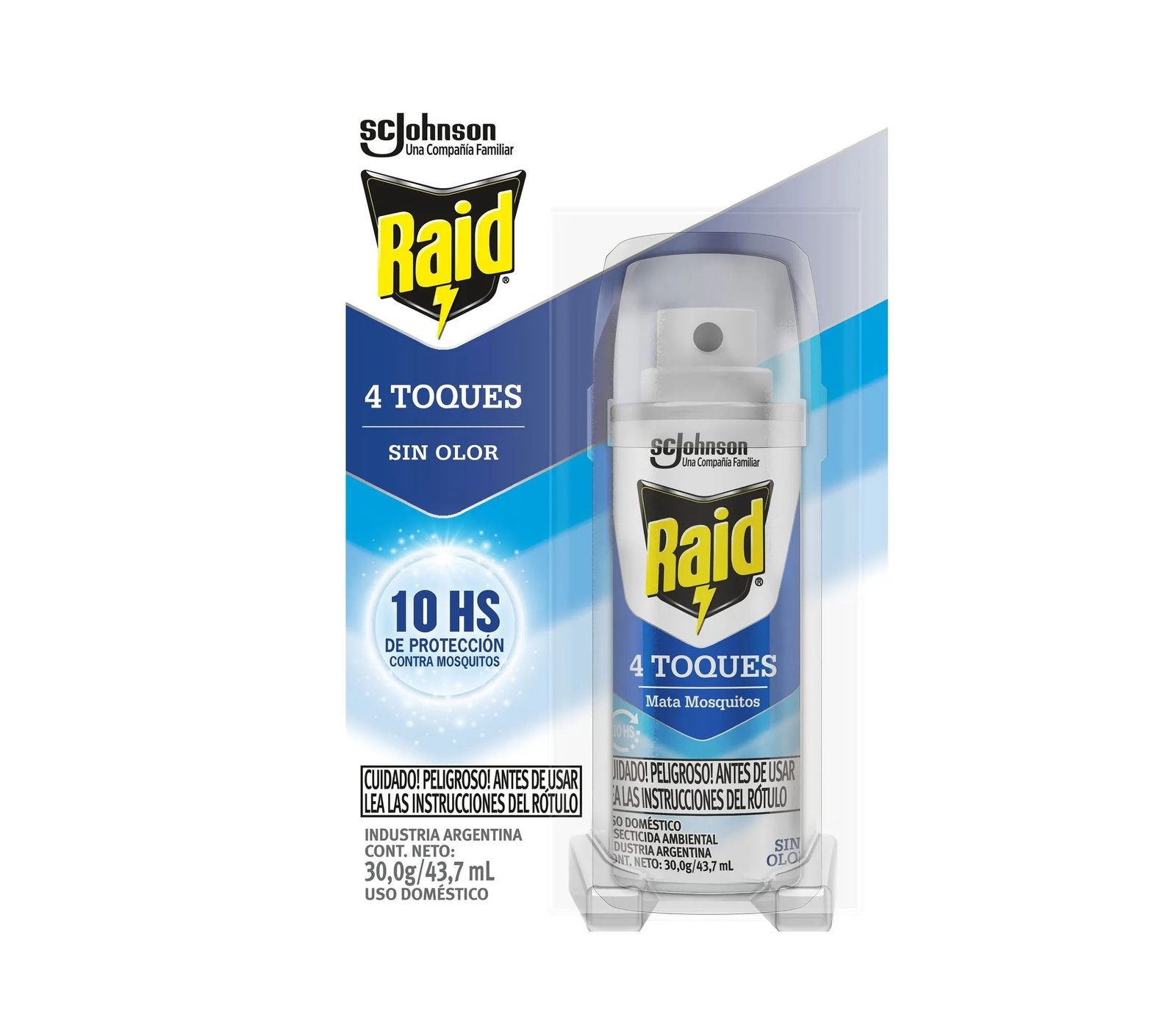 Raid 4 toques Sin Olor x30gr