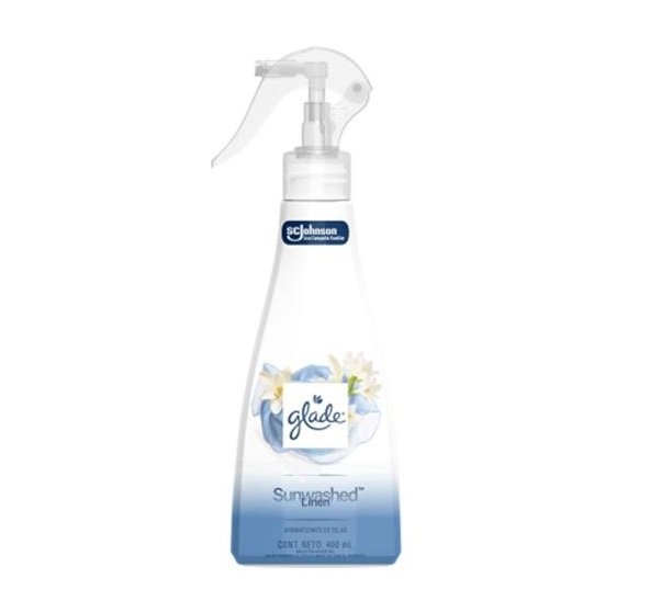 Glade Aromatizante de Tela Spray x400ml Sunwashed Linen