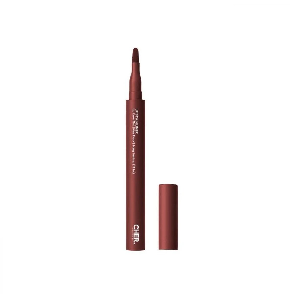 Cher 18 Delineador y tinte labial Toasty Brown