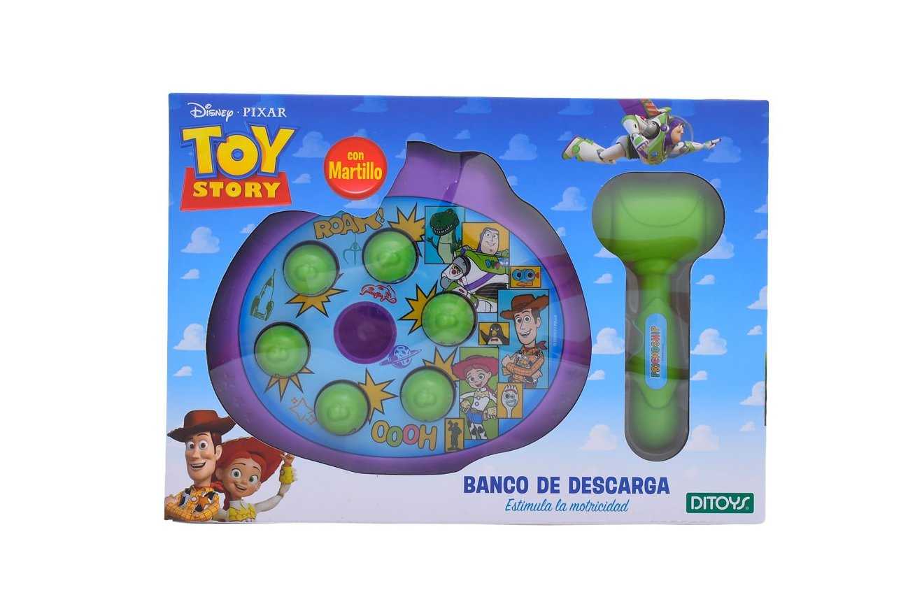 Toy Story Martillo y Base Banco de Descarga