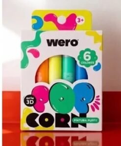 Wero Pop Corn Pintura Puffy x6