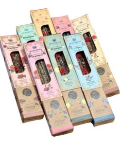 Aromanza Sahumerios Orgánicos x8 varillas Frutillas Berries