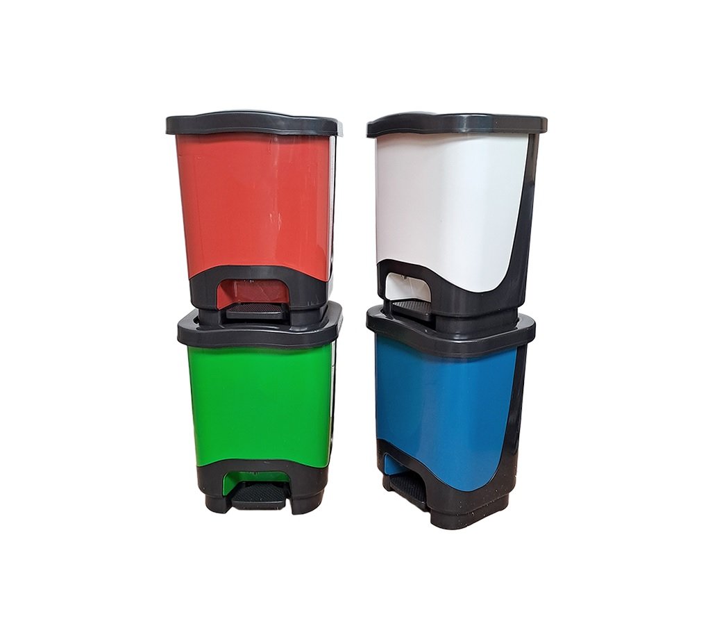 Gava cesto de residuos c/pedal - 37 cm