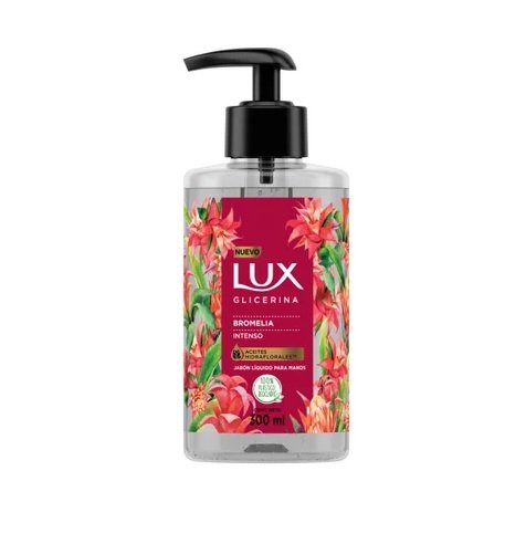 Jabon Líquido Lux Bromelia Botella x300ml