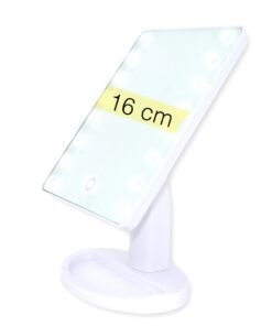 JESSAMY ESPEJO CON LUZ LED Y BASE E153