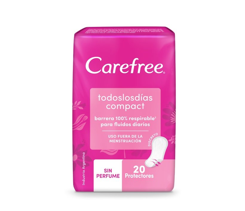 Carefree Todos los dias Compact x20 Fuera/M