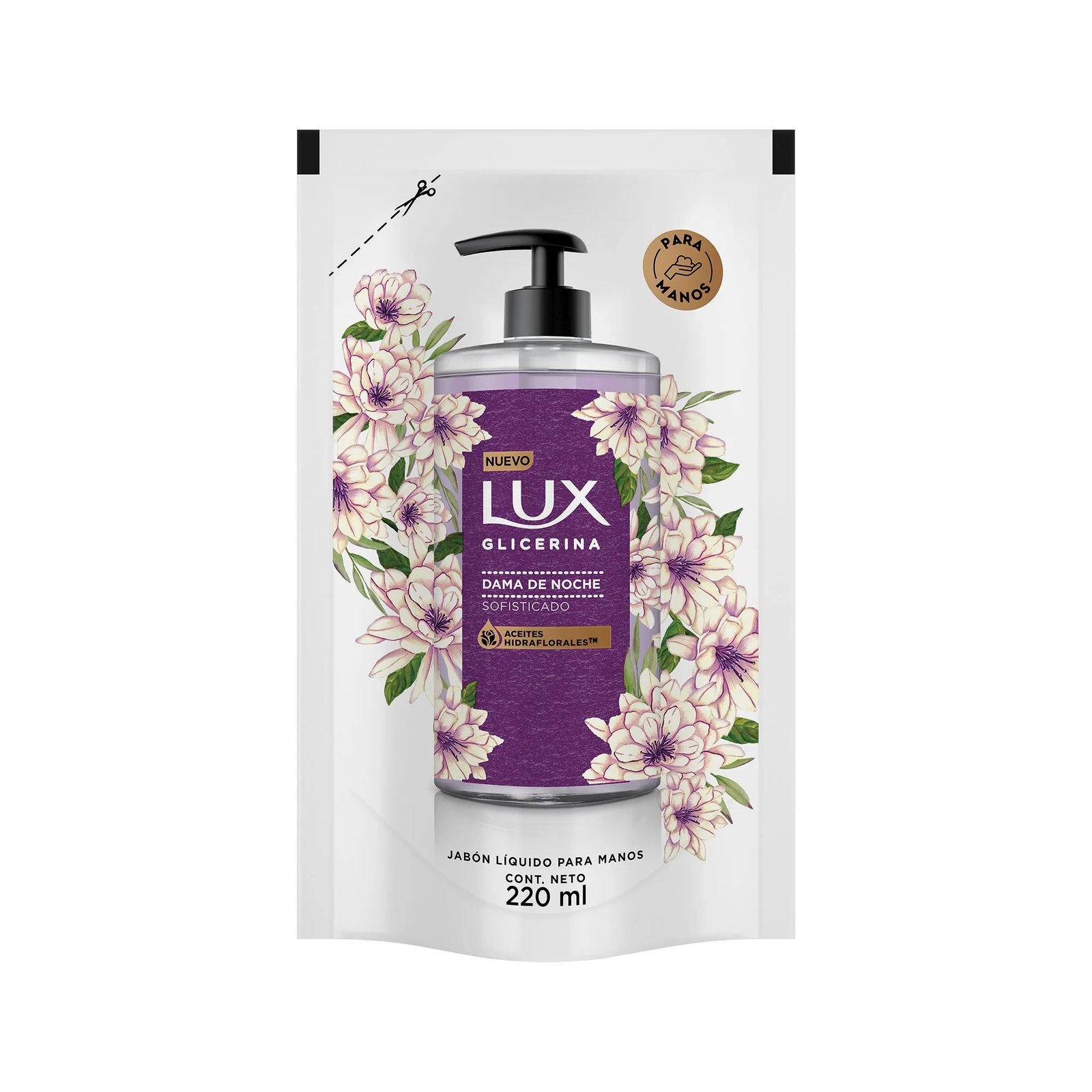 Jabon Liquido Lux Dama de Noche x220ml