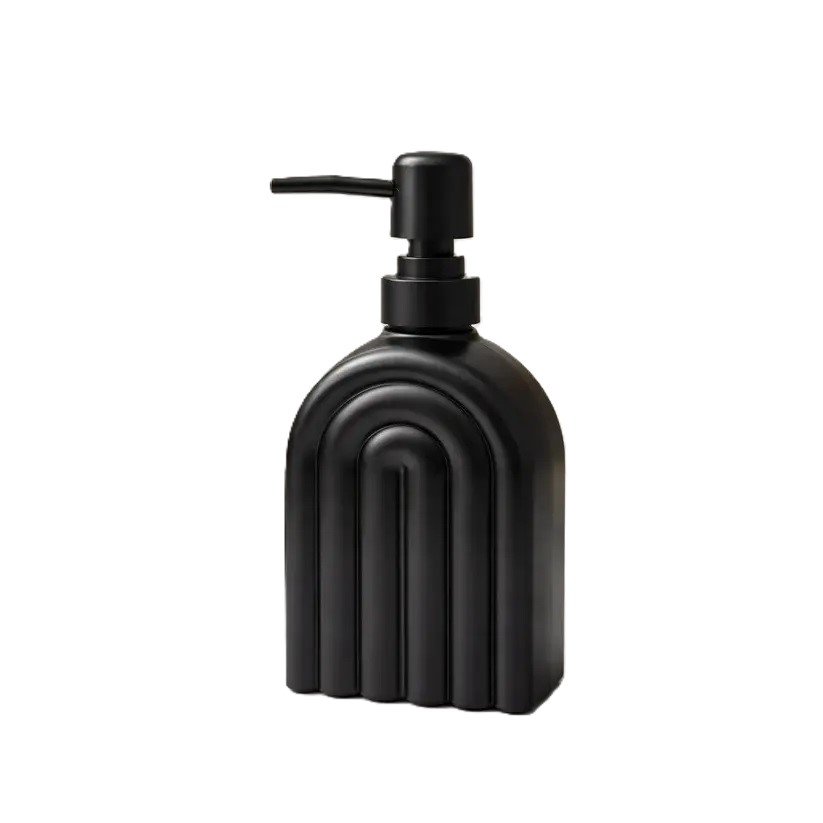 Jabonera Dosificador 380 cc Vidrio Pintado
