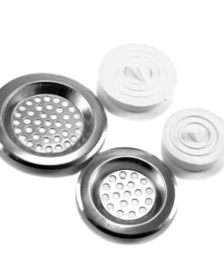 Tapon y Rejilla de cocina Acero y Silicona