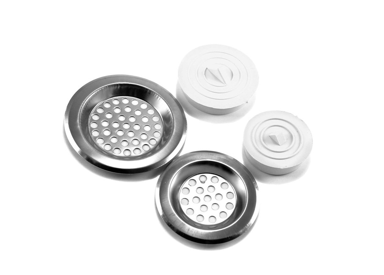 Tapon y Rejilla de cocina Acero y Silicona