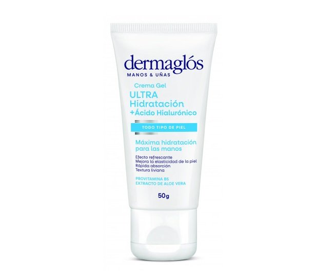 Dermaglos Crema Gel Manos y Uñas Ultra Hidratación x50gr