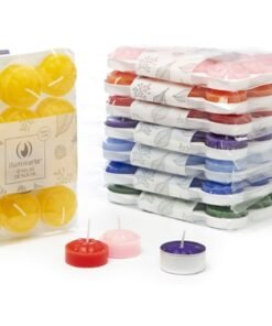 Iluminarte Velas de noche x12 - Colores Surtidos