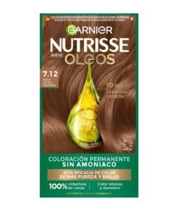 Nutrisse Coloración Sin Amoníaco Oleos N°7.12 Rubio Cenizo Nacarado