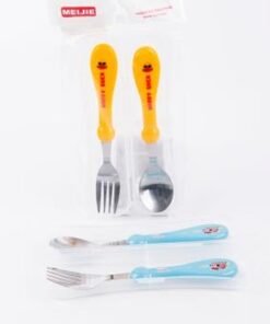Set Cuchara y Tenedor Infantil X2