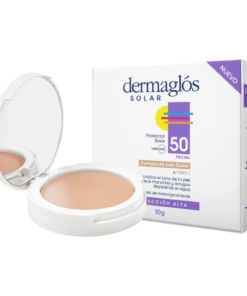 Dermaglós Solar FPS 50 Crema compacta color tono 1