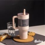 Vaso Térmico Hudson Rosa 900 ml Interior Pulido Libre de BPA