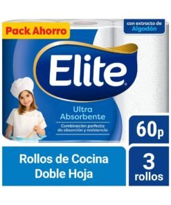 Rollo de Papel Elite Ultra Absorbente x3