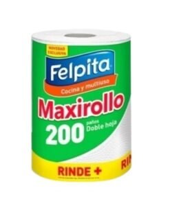 Felpita Maxirollo de cocina x200 paños