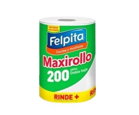 Felpita Maxirollo de cocina x200 paños