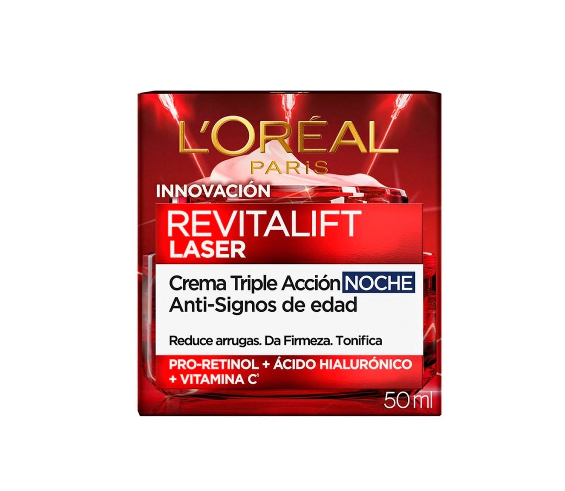 L´oreal Revitalift Laser Crema Triple Acción Noche x50ml